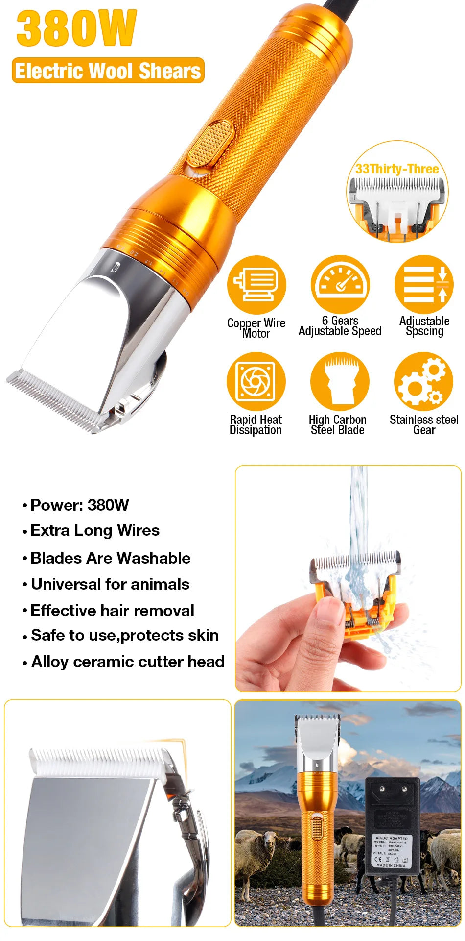 Pet Hair Clippers & Trimmers