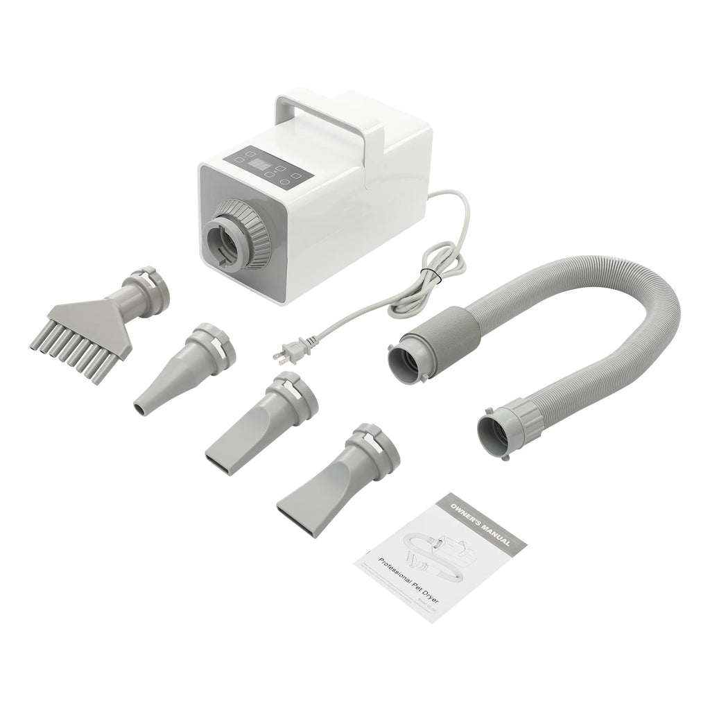 1900W Modern Dog Pet Grooming Hair Dryer Professional Pet Dryer Portable Pet Pet Hair Dryer