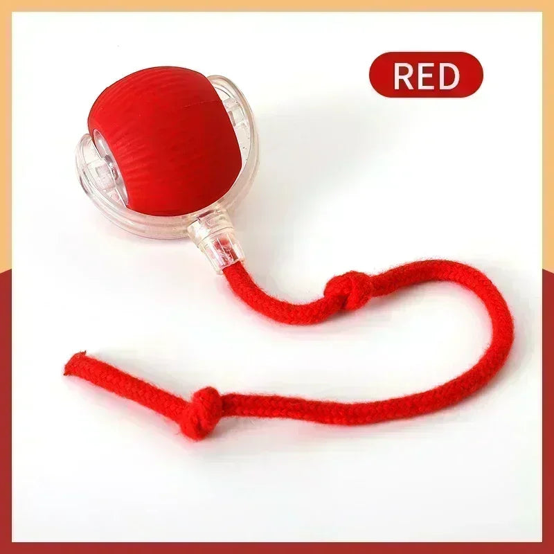 Automatic Rolling Ball Interactive Ball Cat Toys Pet Supplies Electric Dog Training Cat Teaser simulated Rat Rechargeable