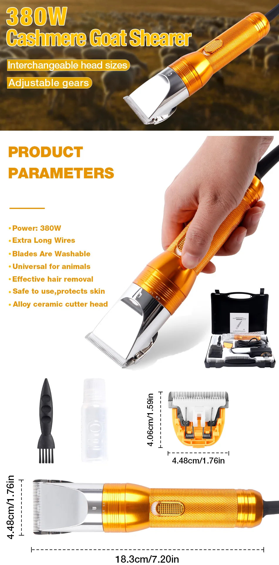 Pet Hair Clippers & Trimmers